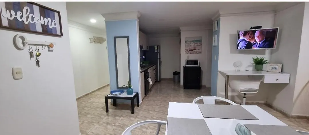 Apartamento Con Piscina Cerca Al Mar Amoblado Rodadero Sur Gaira